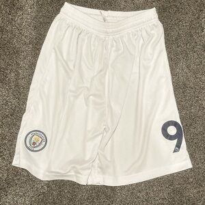 Puma Kids White Sports Shorts